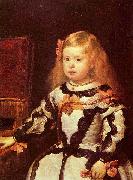 Diego Velazquez, Portrat der Infantin Maria Margarita